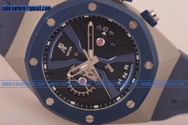 Best Replica Audemars Piguet Royal Oak Concept GMT Tourbillon Watch Steel 26580io.oo.d003ca.01 (EF)